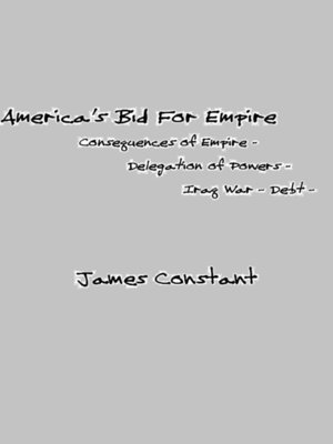 cover image of America's Bid For Empire